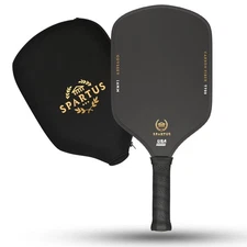 Spartus Apex Pickleball Paddle USAP Approved TruGrit Boost Core Power Control