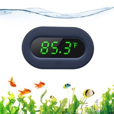 Aquarium Thermometer Digital, LED Display Fish Tank Thermometer Stick On High