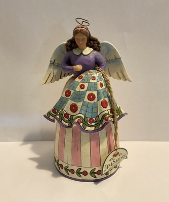 Jim Shore Angel Quilting Figurine 'Stitched with Love' Heartwood Creek from 2006