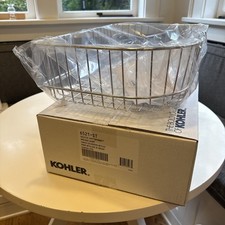 New Kohler K-6521-ST Efficiency Stainless Steel Sink Basket NIB, 2 Available