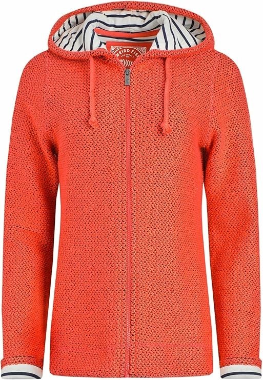 Weird Fish Chicoa Full Zip Hooded Classic Macaroni Jacket image 7