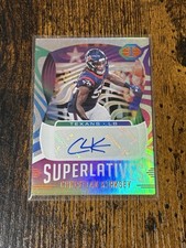 2021 Panini Illusions - Superlatives Christian Kirksey Auto #SU-46 Orange (AU)