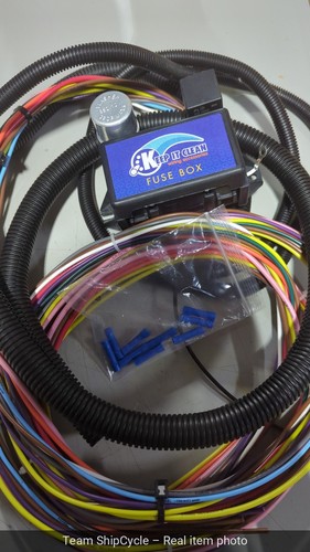 Chevy Chevelle 1964  1972 Wire Harness Fuse Block Kit High Quality Wire  G1N