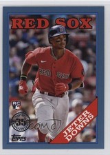 2023 Topps Series 1 1988 Topps Baseball Blue Jeter Downs #T88-53 1l48