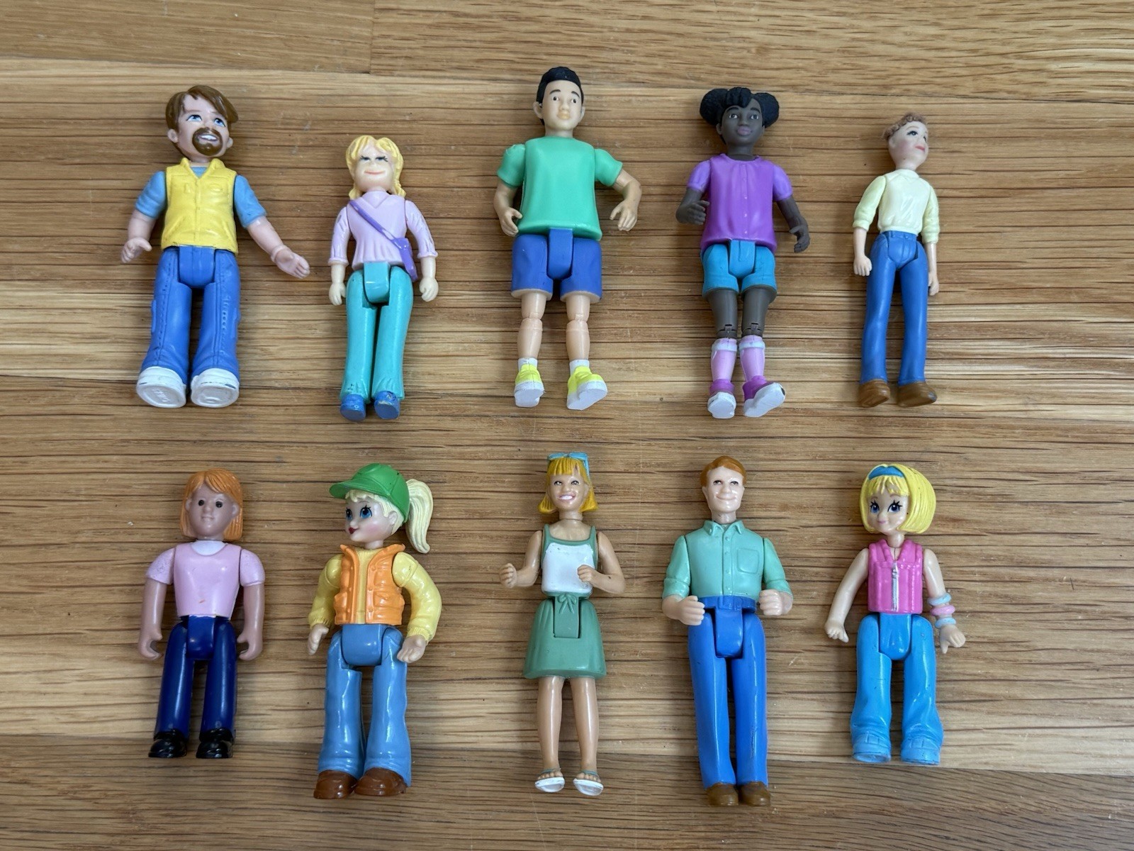 Fisher Price Sweet Streets Small Dollhouse Doll Figures Family Dolls Lot