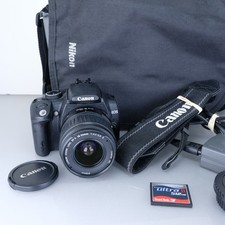 Canon EOS 350D Digital SLR Camera + 18-55mm Lens Kit DSLR Bundle Photography Bla