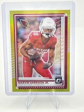 2025 Donruss Optic Marvin Harrison Jr. #191 Neon Yellow Prizm /15 Cardinals