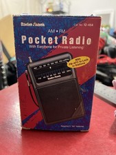 Radio Shack 12-454 AM/FM portable Radio working