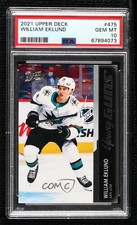 2021-22 Upper Deck Series 2 Young Guns William Eklund #475 PSA 10 GEM MT 06jq