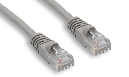 Ethernet CROSSOVER Network Cable RJ45 CAT5e 3FT Gray - 第 1/1 張圖片