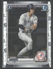 2020 Bowman Draft #BD-113 Trevor Hauver Chrome