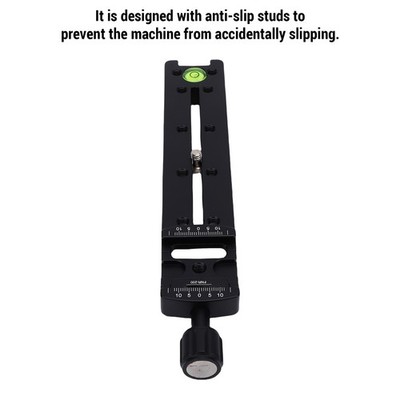 1 Quick Release Plate Clamp Rail Sturdy For Close-up Photography