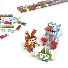 Kit Robot di Carta Neve Gigante Lop & Coniglio Nano Giappone