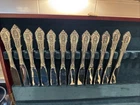 Rose Point by Wallace Sterling Silver 84 Piece Service for 12, gently used