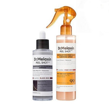Dr.Melaxin Official Body Face Peel Shot Duo - Glow Rice Peeling Ampoule Gent