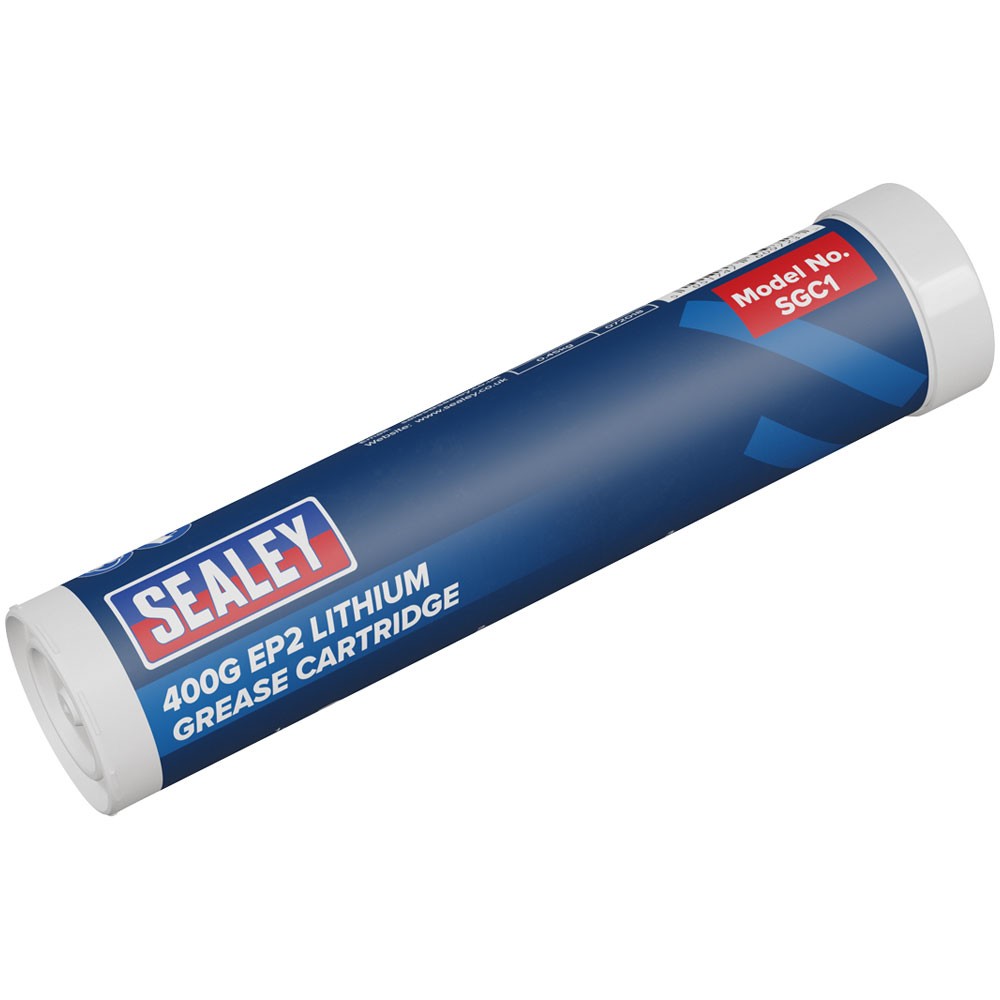 Sealey Grease Cartridge EP2 Lithium 400g Garage Workshop DIY - Image 2
