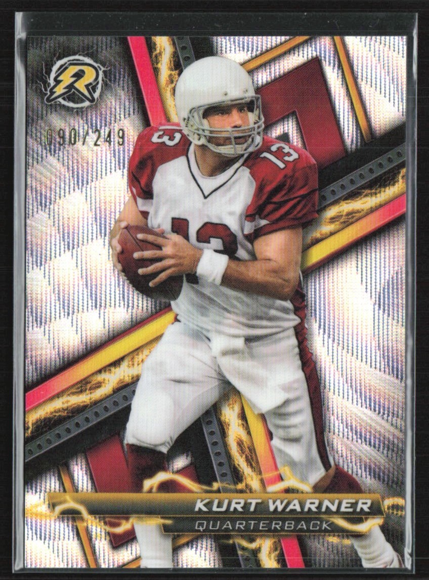 Kurt Warner 2023 Topps Composite Resurgence White Wave /225 #64 Arizona