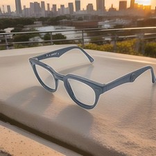 Vtg Bausch Lomb Levi's Sunglasses Frames Only W0834 Social 47-16-145