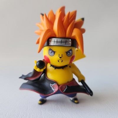 Pokémon Figure Pikachu Cosplay Yahiko Six Paths of Pain Naruto Japanese Anime