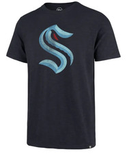 '47 Brand Seattle Kraken Fall Navy Grit Scrum Tee
