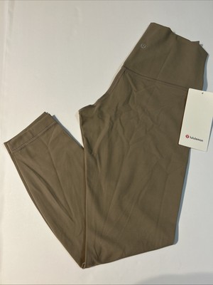 Lululemon Align No Line HR  Pant 25 - In Warm Ash Grey Color Size 8 NEW WT