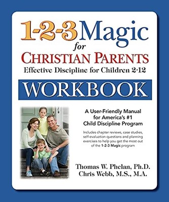 1-2-3 Magic Workbook for Chris - VERY GOOD