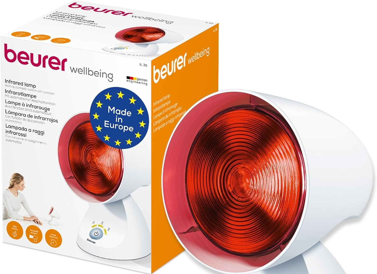 BEURER IL 11 WELL BEING INFRA RED LAMP