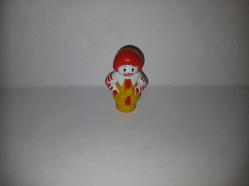 Vintage Fisher Price Little People Ronald McDonald 1989 Figure