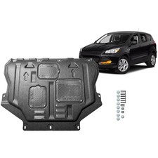 Front Engine Splash Shield Fit for Ford Escape 2013-2019 Engine Splash Guards...