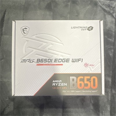 MSI MPG B650I EDGE WIFI Mini-ITX Motherboard AM5 DDR5 PCIe 4.0 Wi-Fi 6E