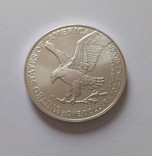 Genuine 2023 American Silver Eagle One Dollar 1oz 0.999 Fine Silver coin