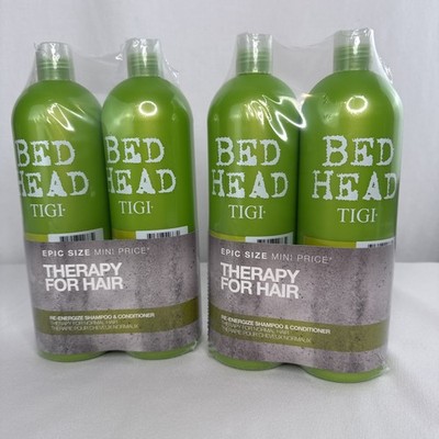 Bed Head by TIGI Urban Antidotes Re-Energize Daily 2 Shampoo and 2 Conditioner