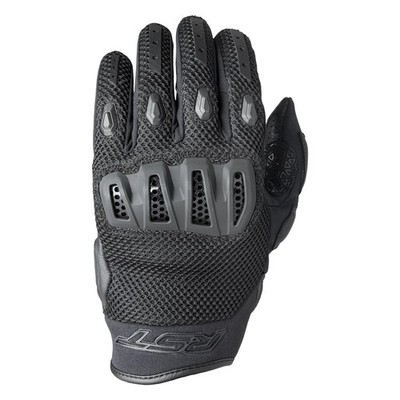 RST Vortek Damen Sommer Touring Motorrad Motorrad Handschuhe schwarz
