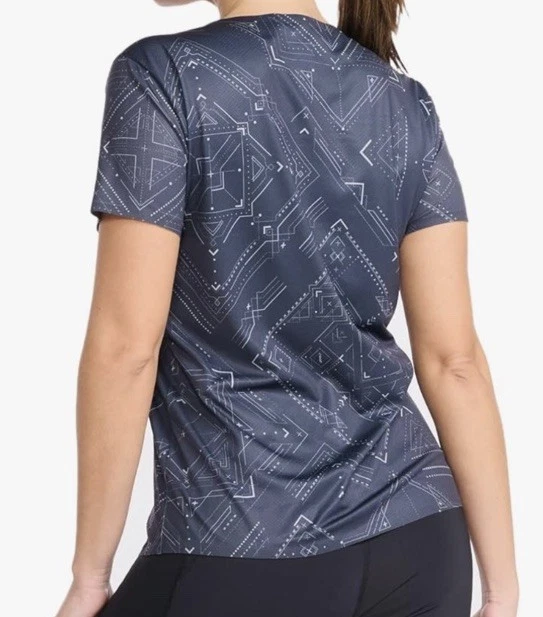 Camiseta técnica 2XU Light Speed para mujer talla M bandana/tinta reflectante Foto 4 de 4