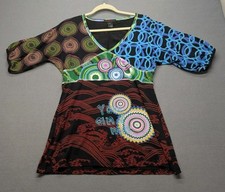 Adore Women Size Large Colorful Boho Multi Pa...