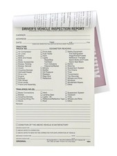 J. J. Keller Detailed DVIR Book 10-pk., 2-Ply Carbonless, 5.5" x 8.5"
