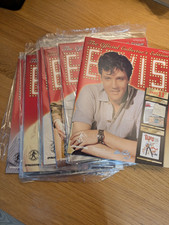 ELVIS the official collectors edition magazines and miscellaneous items