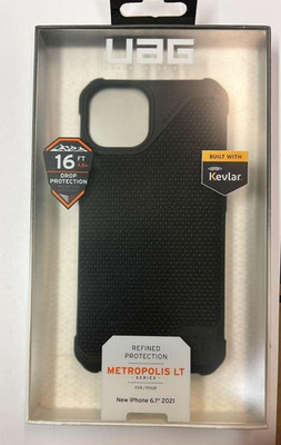 UAG Drop Protection Case for Apple iPhone 13 Black