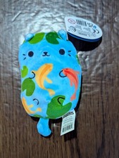 Cats vs Pickles 114 Koi Cat Purple Bag Series Beanbag Plush 4" Fish Swimming