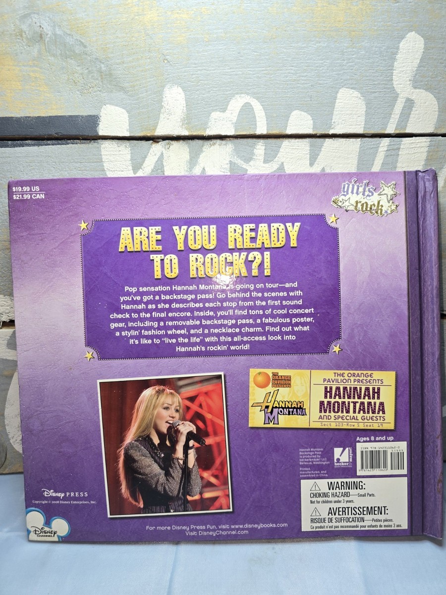 Hannah Montana Backstage Pass by M. C. King and Disney Books (2008