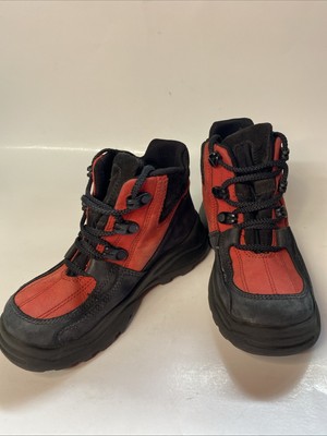 Elefanten Gore Tex Red Hiking Boots Youth 13/ 31EU In Good Condition