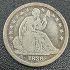 1838 Seated Liberty Dime