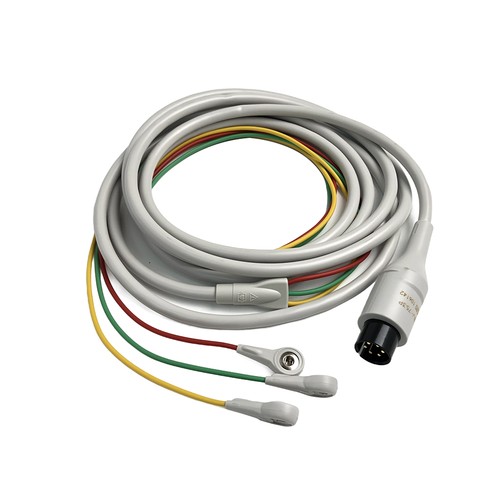 6-Pin, Three Lead BJ-753P For NIHON KOHDEN ECG Patient Cable - 第 2/8 張圖片