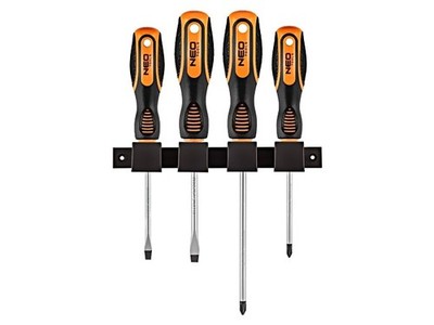04-191 Set: Schraubendreher Phillips,flach PH1,PH2,SL 5,5,SL 6,5 NEO TOOLS