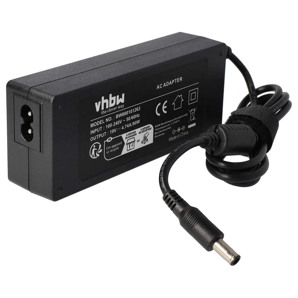 Ladekabel Netzteil für Samsung Q45 Q530 Q70 QX310 R460 R39 R408 R458 R50 19V - Bild 3 von 4