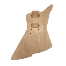 Mahogany Guitar Body Solid Wood Electric Guitar Body Blank for DIY Build