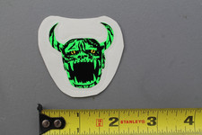 Quiksilver Surf Clear Neon Green Monster Original QS1 Vintage Surfing STICKER