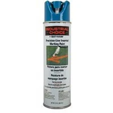 NEW CASE (12)  RUSTOLEUM 203022 17OZ BLUE INVERTED MARKING PAINT 6190169