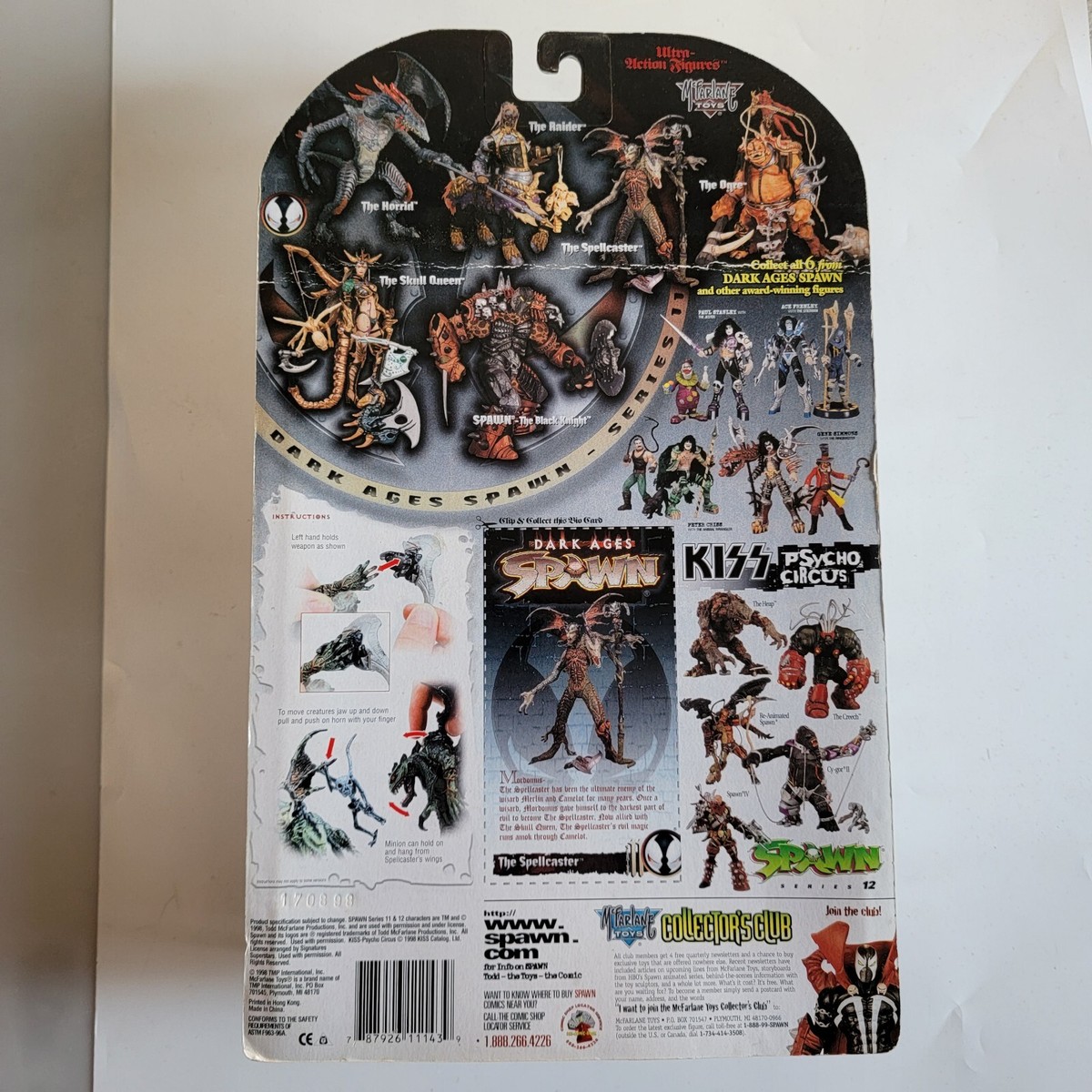 MCFARLANE TOYS SPAWN DARK AGES -THE SPELLCASTER- Series 11