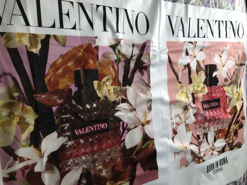 VALENTINO Born In Roma Intense Designer Art Fabric  Designs - Picture 2 of 15